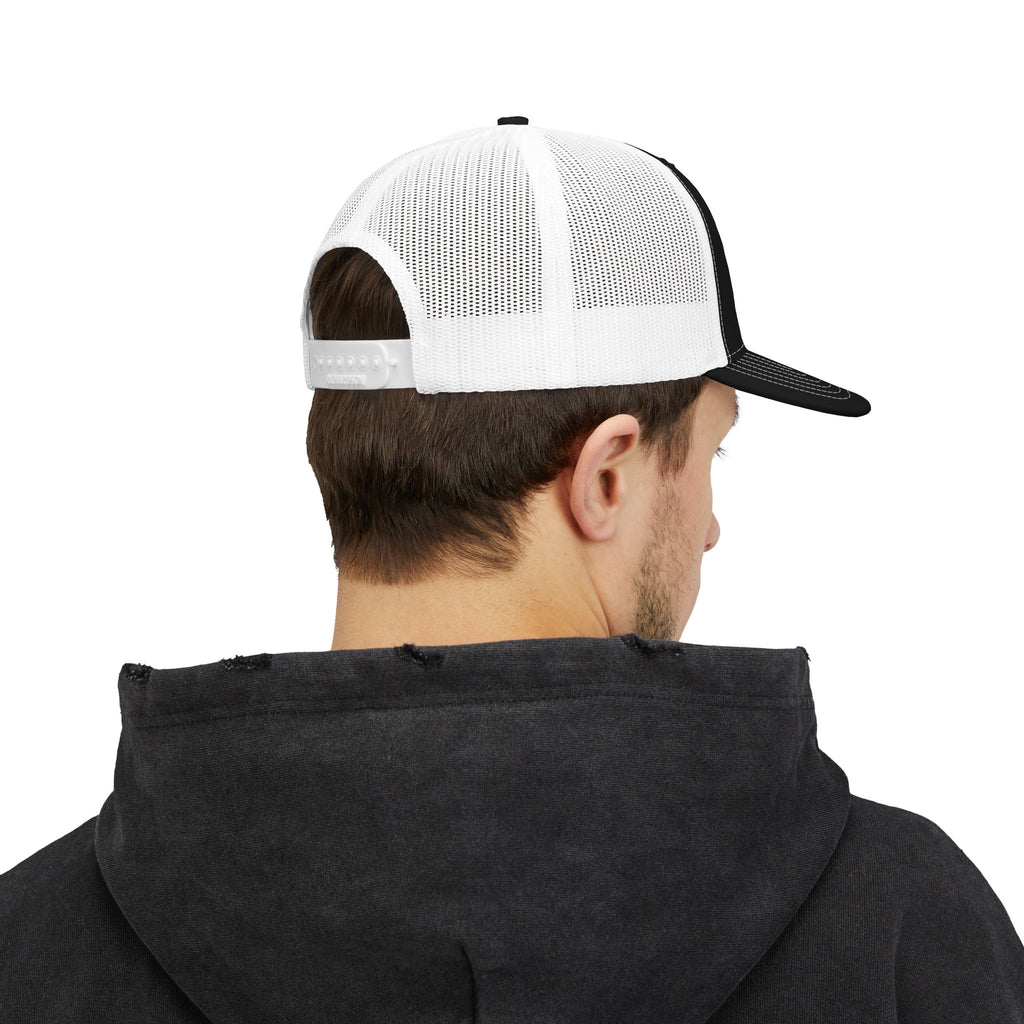 Shekinah Supply Trucker Cap – Vintage Script Snapback Hat