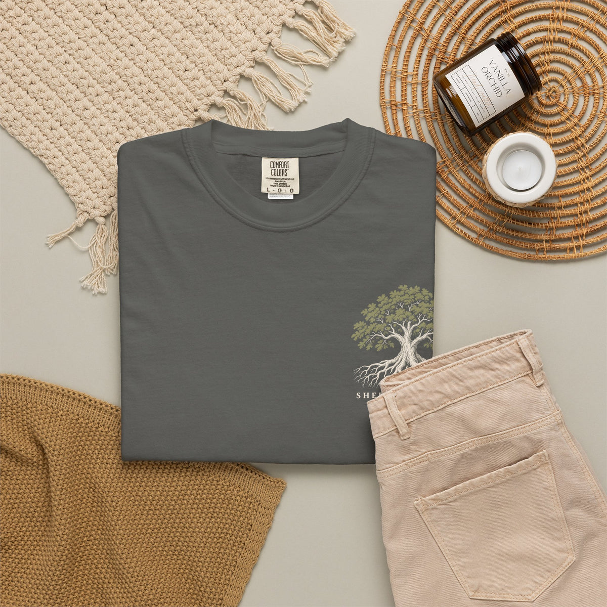 Rooted Tee — Pepper